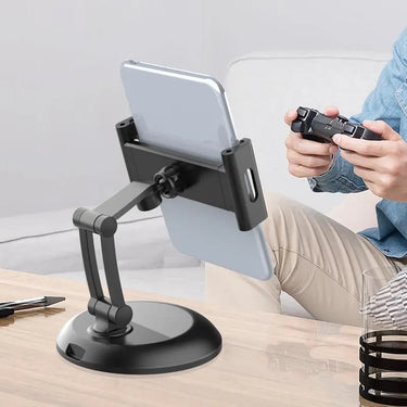 Sturdy Holder For Phones and Tablets: Adjustable Stand, suits iPad, Tablets and large phones from NSE Imports #2.